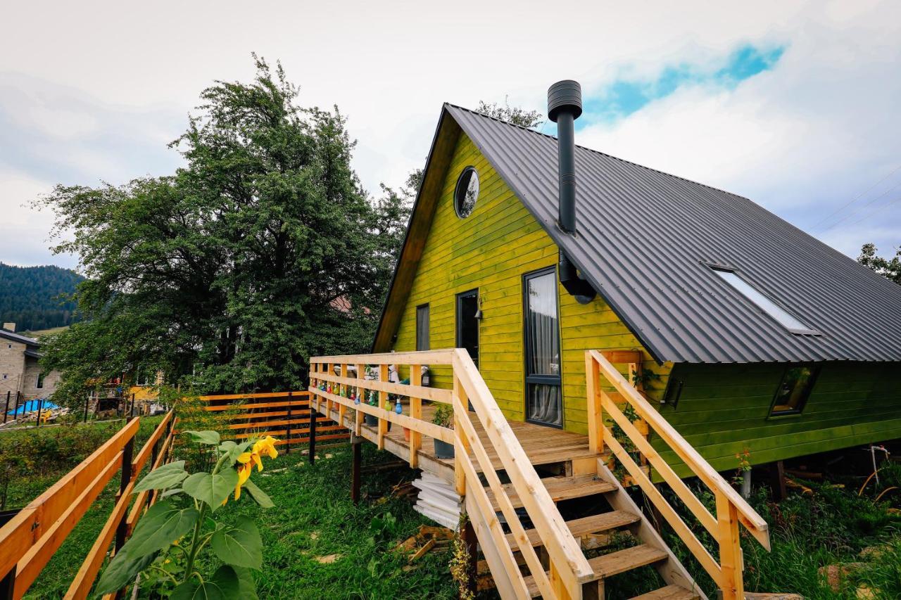 Wooden Cottage "Green House" In Bakuriani Exterior photo